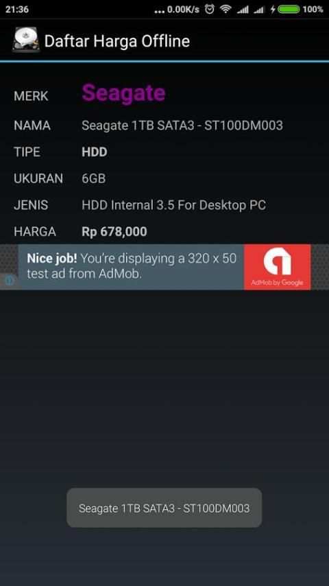 Harga HDD & SSD 2016 screenshot 3