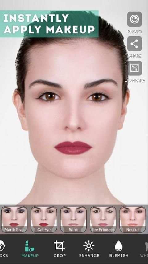 ModiFace Photo Editor स्क्रीनशॉट 3