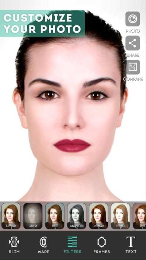 ModiFace Photo Editor स्क्रीनशॉट 1