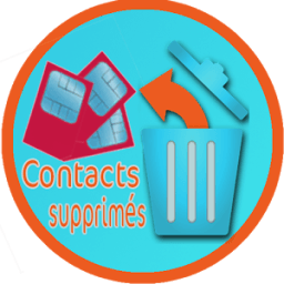 Contacts supprimés आइकन