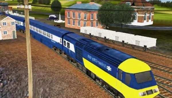 Train Driving 3D Simulator скриншот 2