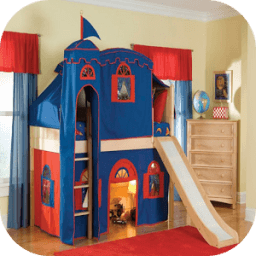 ikon kamar tidur tema castle