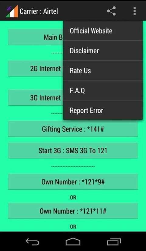 Mobile Network Info (India) screenshot 2