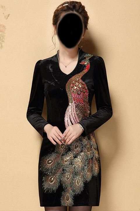 Chinese Dress Photo Montage screenshot 2