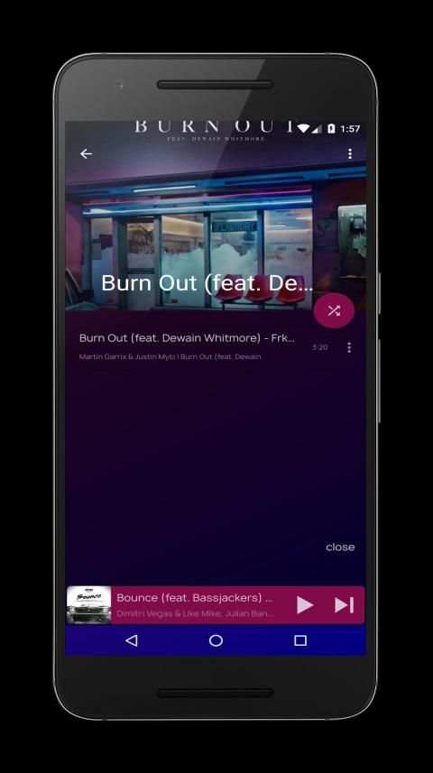 Music Player स्क्रीनशॉट 4