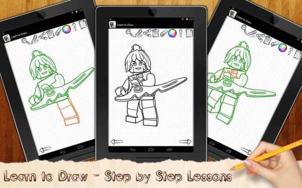 How to Draw Lego Ninjago screenshot 2