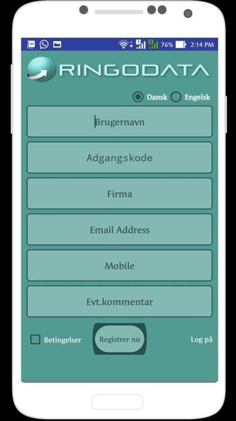 RingoData 2 تصوير الشاشة