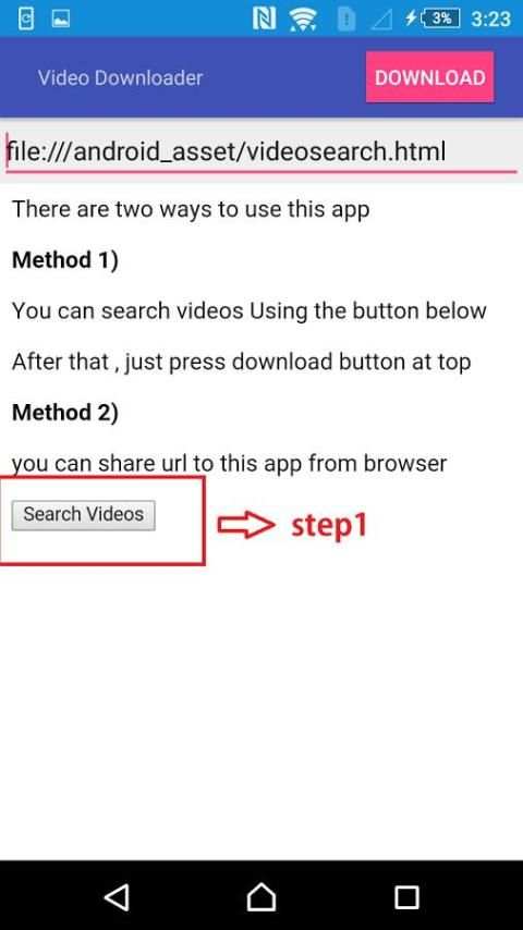 Simple Video Downloader screenshot 3