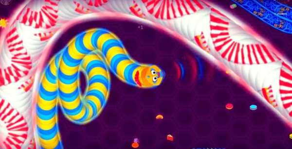 Snake Zone : Cacing worm-io screenshot 6