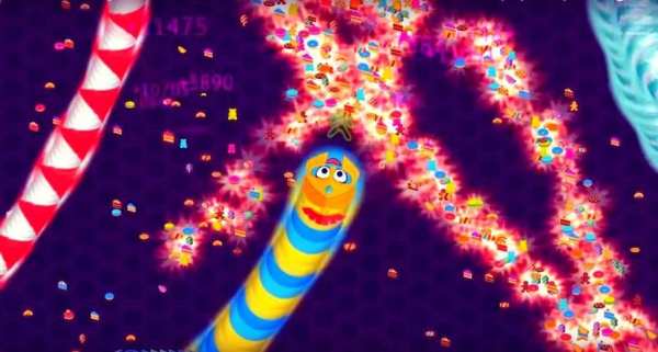 Snake Zone : Cacing worm-io screenshot 1