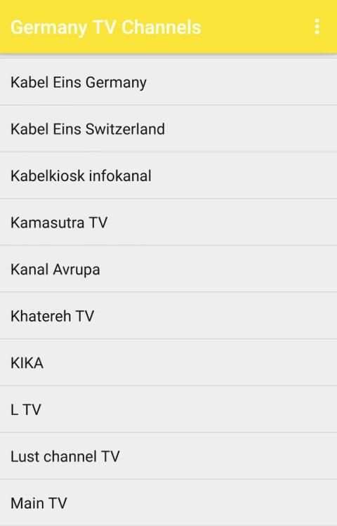 Germany TV Channels Streaming स्क्रीनशॉट 1
