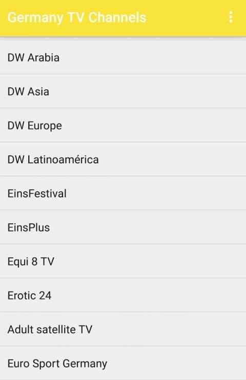 Germany TV Channels Streaming स्क्रीनशॉट 4