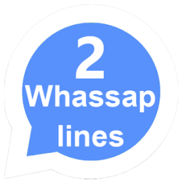 ikon 2 lines for whassap