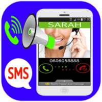 Spoken Caller Name and SMS