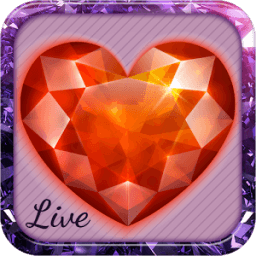 ikon Hati Diamond Gambar Animasi