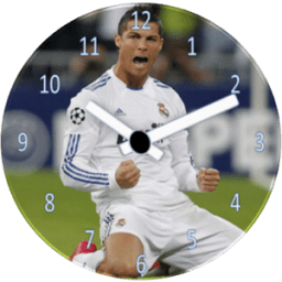 Cristiano Ronaldo Clock Widget иконка
