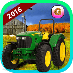Real Corn Farming Tractor SIM icon