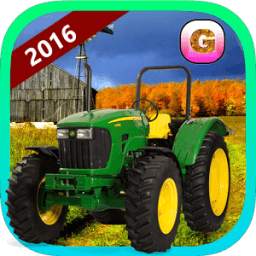 Real Corn Farming Tractor SIM 1