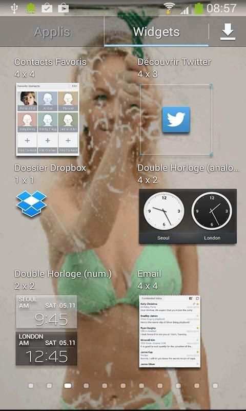 Lady Clean Wallpaper screenshot 2