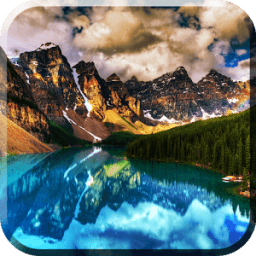 Горное озеро иконка