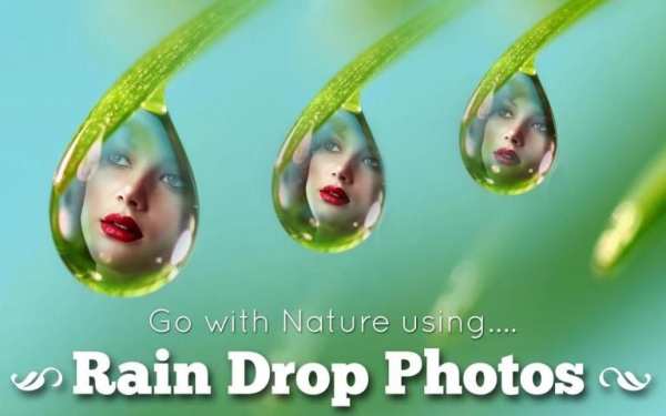 Photo Rain Drops screenshot 1