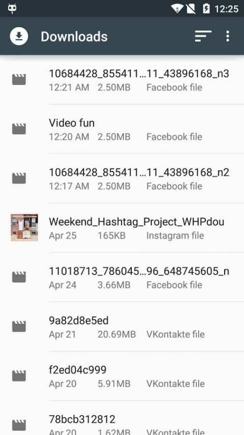 VideoLoader For Facebook screenshot 2