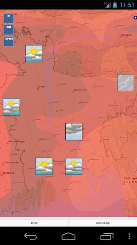 Bangladesh Weather App 4 تصوير الشاشة