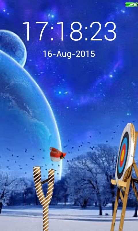 screen lock birds code screenshot 3