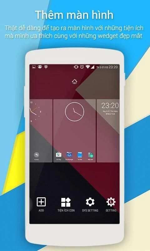 Giao dien lollipop Launcher 5 screenshot 1