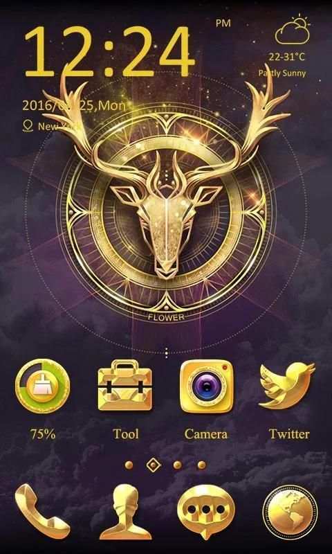 Golden Deer - ZERO Launcher स्क्रीनशॉट 3