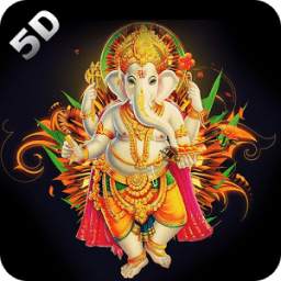5D Ganesha Live Wallpaper