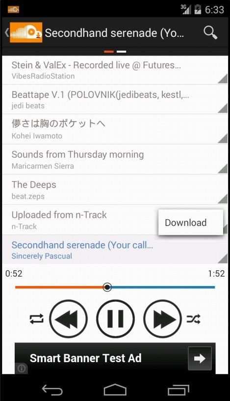 Cloud Player Downloader screenshot 3