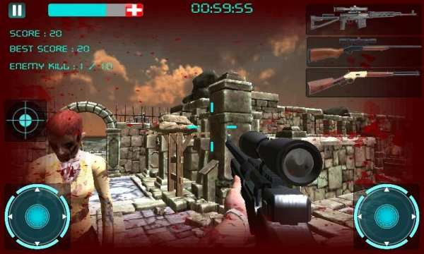 Counter Zombie 1 تصوير الشاشة