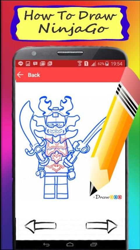 How to Draw Lego Ninjago скриншот 1