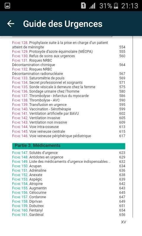 Guide des Urgences screenshot 3