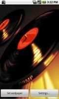 Dj Vinyl Disk Live Wallpapers screenshot 1