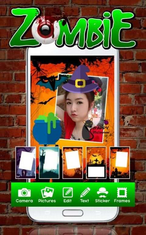 Zombie Face Photo Maker screenshot 1