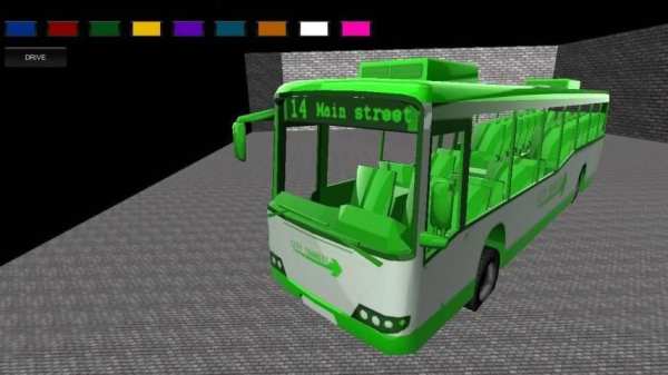 Bus Driving 3D Simulator screenshot 2