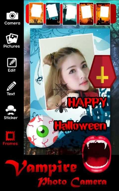 Scare & Vampire Photo Camera 1 تصوير الشاشة