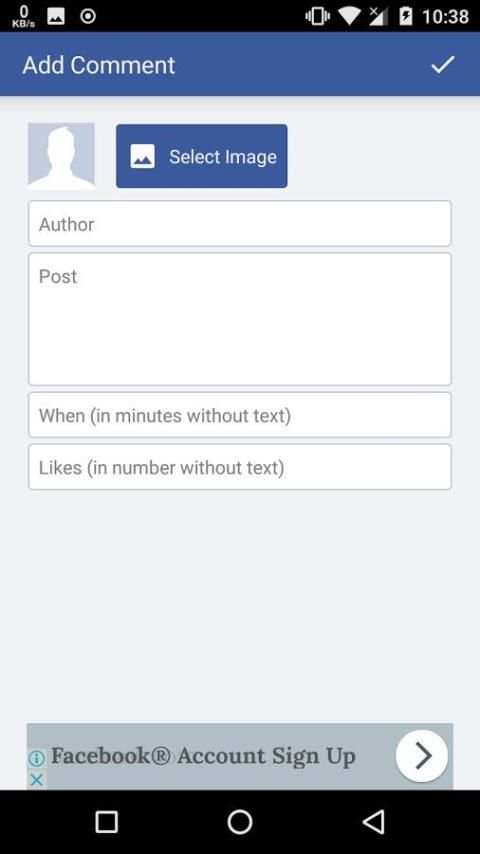 Fake Status Creator screenshot 2