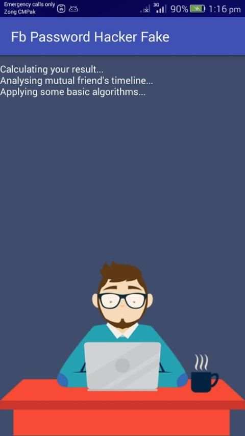 Facebook Hacker Prank screenshot 3