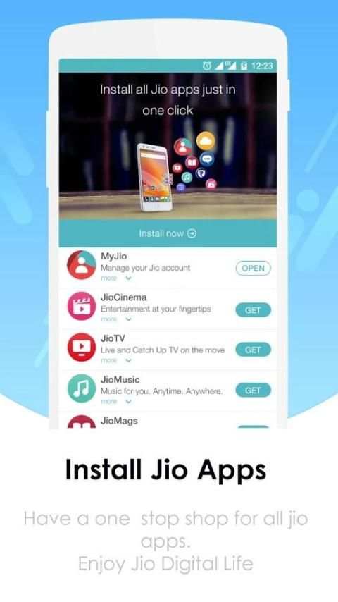 Jio App Market screenshot 1