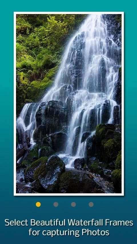 Waterfall Photo Frames Camera स्क्रीनशॉट 6