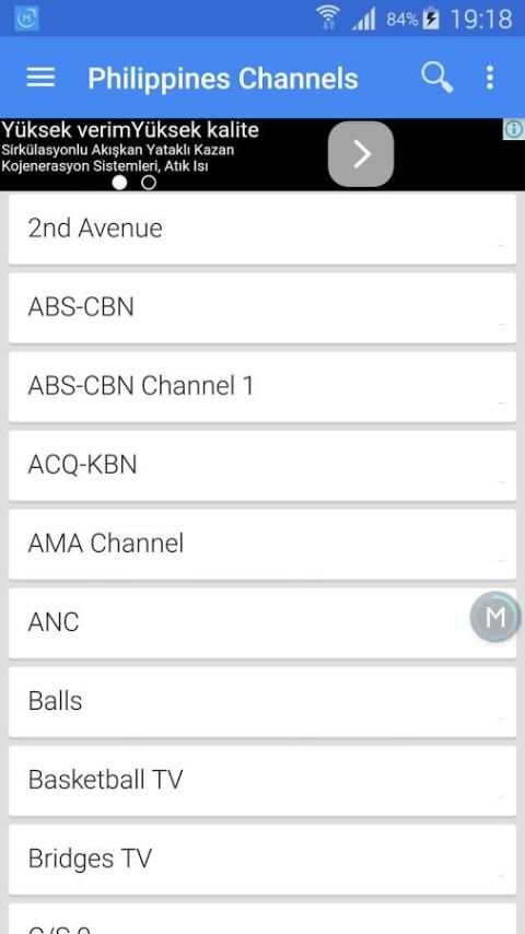 Philippines TV Channels 3 تصوير الشاشة