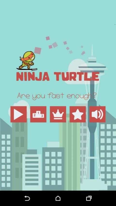 Ninja Turtle Jump 3 تصوير الشاشة