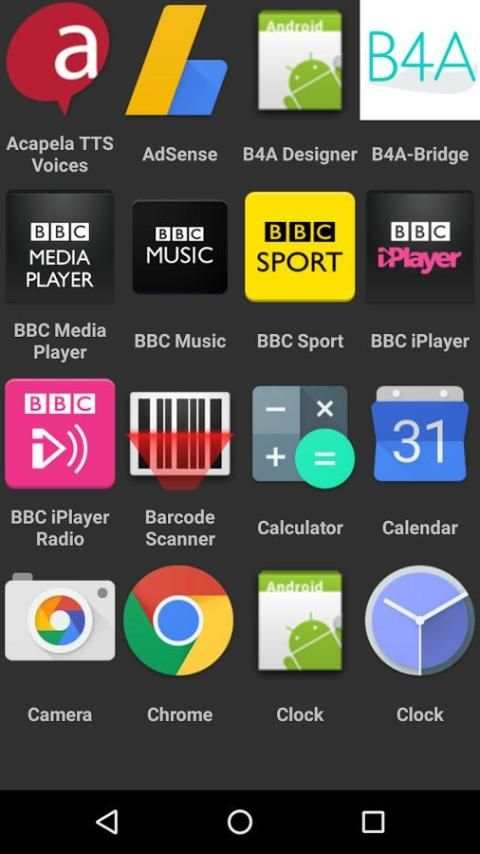 Big Icon Launcher 3 تصوير الشاشة