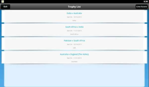 Live Cricket Scores & Schedule screenshot 3