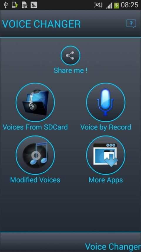 Voice Changer скриншот 4