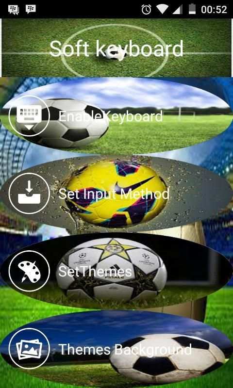 Barcelona Keyboard Themes 6 تصوير الشاشة