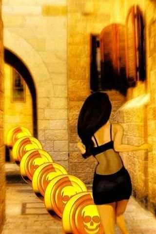 Princess Temple Train Run स्क्रीनशॉट 1
